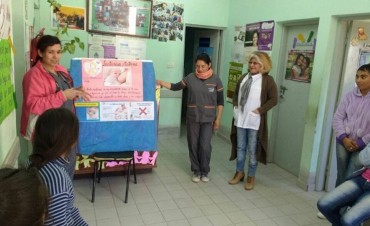 El municipio dict&oacute; una charla sobre lactancia materna en el barrio Ampliaci&oacute;n Tabla Redonda  