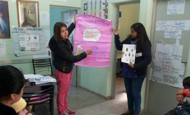  Se dict&oacute; una capacitaci&oacute;n sobre "Mal de Chagas" en el Camm del barrio Ampliaci&oacute;n 1&deg; de Mayo   