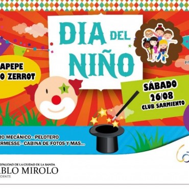 El municipio agasajar&aacute; este s&aacute;bado a los ni&ntilde;os con juegos, shows y regalos en el Club Sarmiento