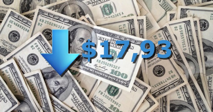 El d&oacute;lar se mantuvo estable y no super&oacute; los $18