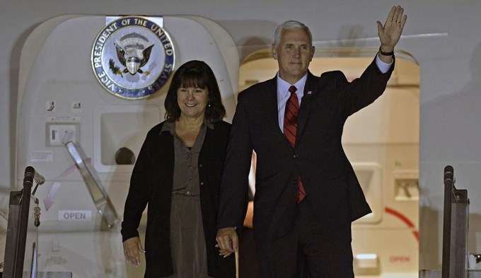 El vice de Trump lleg&oacute; a la Argentina y se re&uacute;ne con Macri