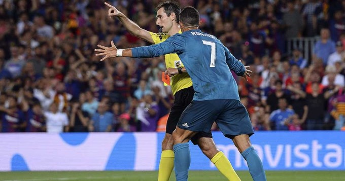 Mir&aacute; el momento de furia por el que Cristiano vio la roja