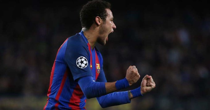 Todos los n&uacute;meros de Neymar en el Barcelona