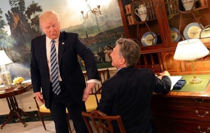 Trump felicit&oacute; a Macri por el resultado de las PASO