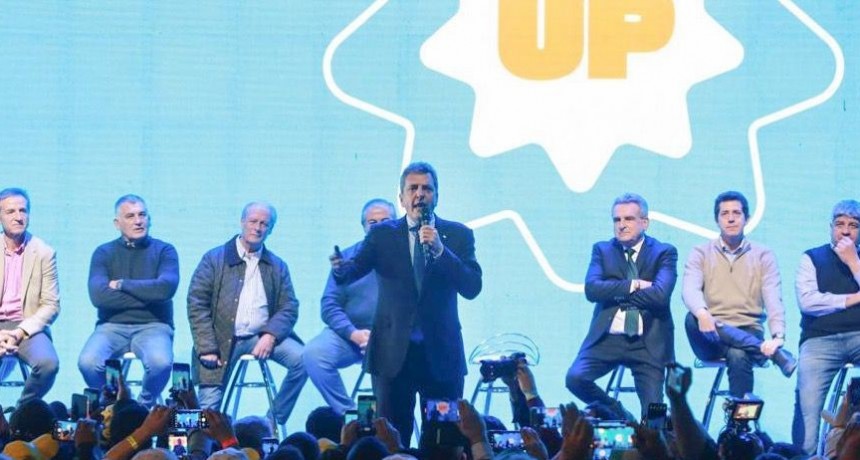 MASSA ENCABEZÓ ACTO CON LA CGT: 