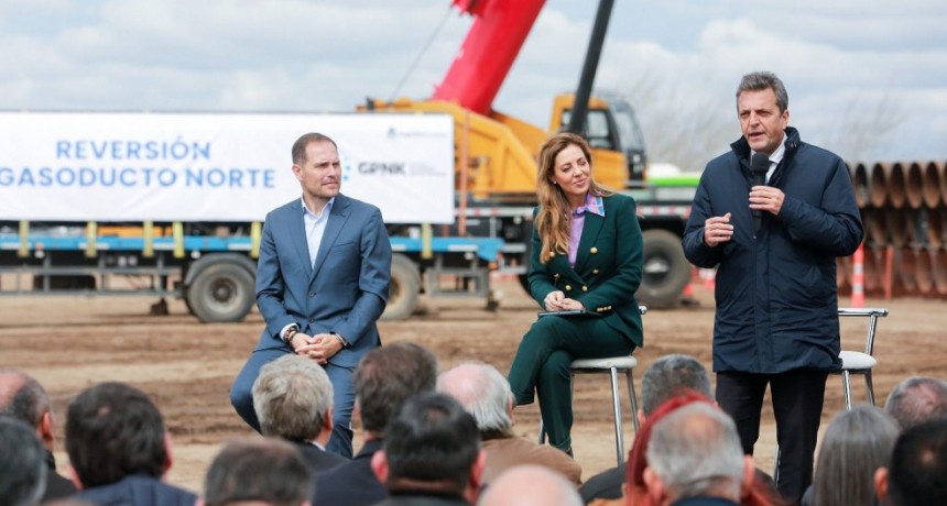 Massa anunció obras de energía claves para el noroeste del país