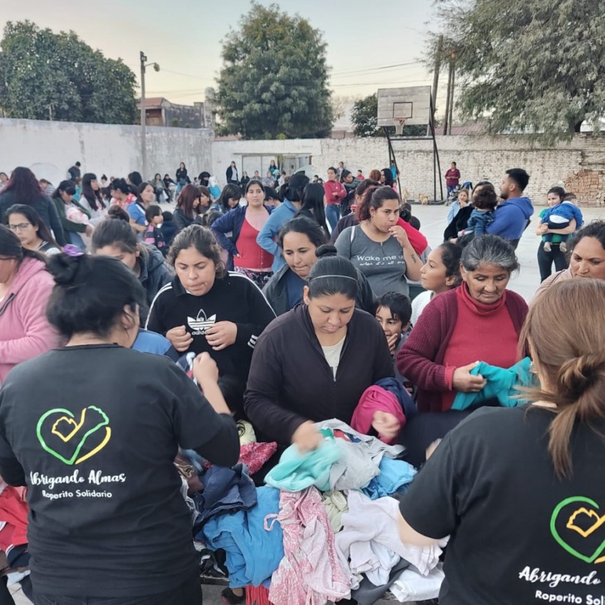 El roperito solidario “Abrigando Almas” celebró el Día de Niño con una gran fiesta