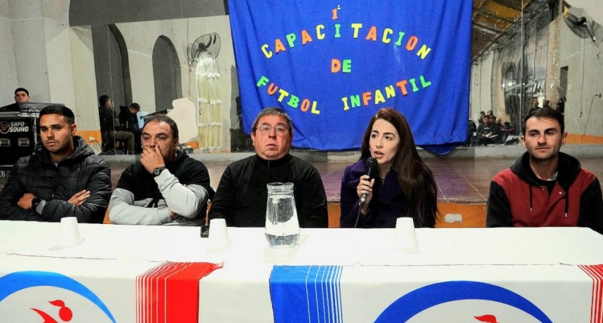 Comenzó con éxito la 1ra. Capacitación para Escuelas de Fútbol Infantil 