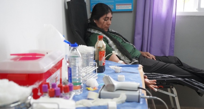 Se realizó con éxito una nueva colecta de sangre y registro de médula ósea en el B° El Rincón 