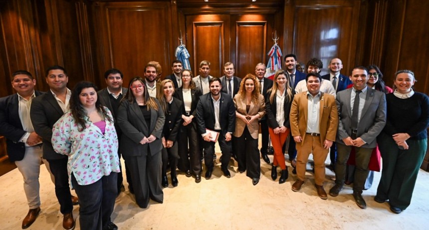 Zamora y Suárez se reunieron con jóvenes referentes de la Mesa Nacional de Came