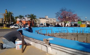 Se restaur&oacute; la fuente de aguas danzantes del Paseo Gabriel &Aacute;balos  
