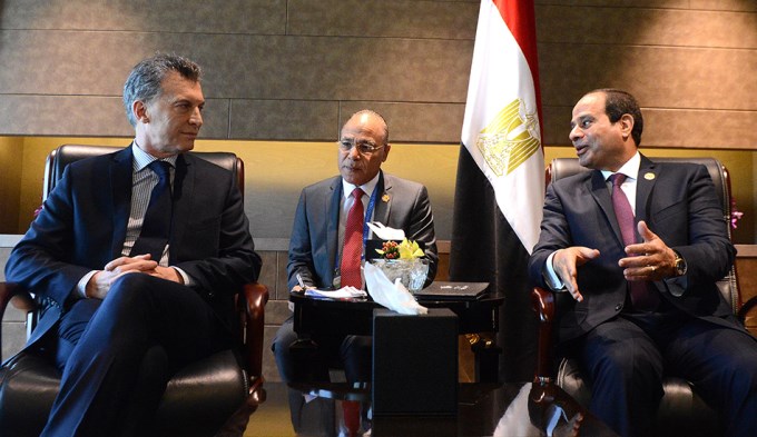 Cumbre del G20: Macri se reuni&oacute; con su par de Egipto