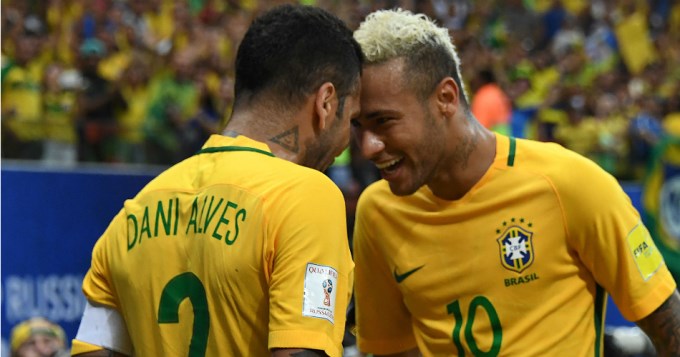 De la mano de Ney, Brasil no para de ganar