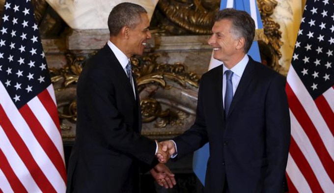 Obama felicit&oacute; Macri por sus pol&iacute;ticas econ&oacute;micas