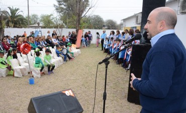 El intendente Mirolo comparti&oacute; el acto por las Bodas de Plata del Jard&iacute;n Municipal N&ordm; 14 del barrio Sarmiento