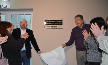 Mirolo inaugur&oacute; dos salas velatorias comunitarias gratuitas en el cementerio La Misericordia