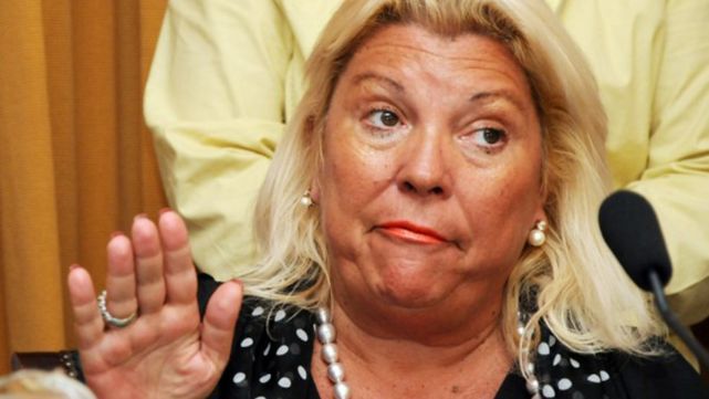 Carri&oacute; advirti&oacute; que quieren "voltear" a la Ministra Bullrich