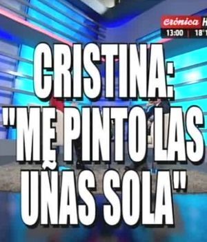 El infaltable show de placas de #CristinaEnCr&oacute;nica