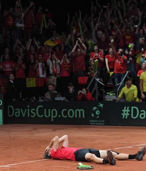 Francia y B&eacute;lgica, finalistas de la Davis