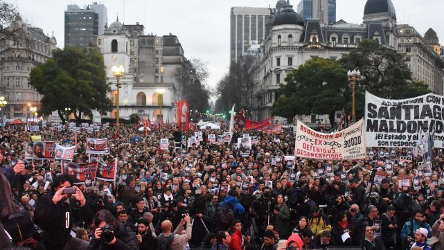 Marcha a Plazo de Mayo por Santiago Maldonado