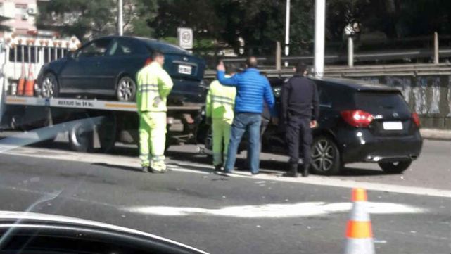 Pinola atropell&oacute; a un hombre en la Autopista Ricchieri