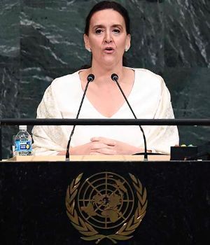 Pobreza, AMIA y Venezuela, ejes de Michetti ante la ONU