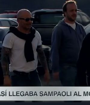 Sampaoli fue a la cancha de River "a ver jugadores"