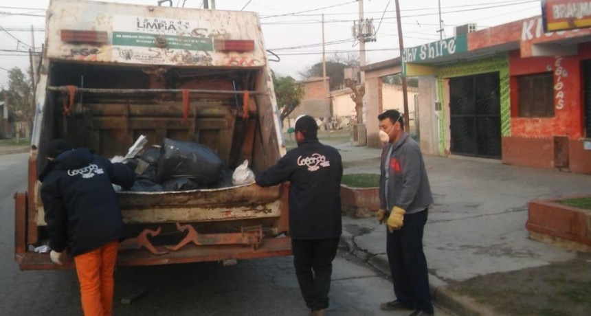 Se realizaron trabajos de limpieza en diferentes barrios