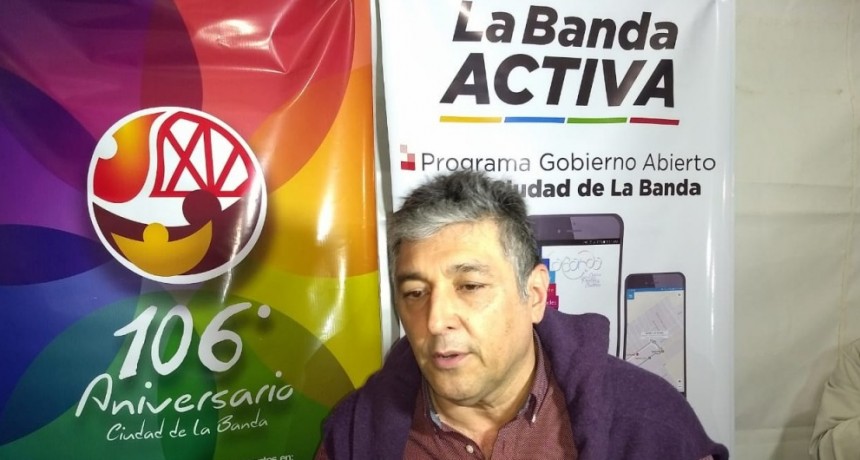 Nediani destac&oacute; la organizaci&oacute;n de la fiesta por los 106 a&ntilde;os de La Banda