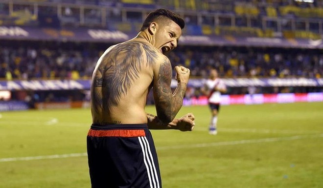 &iexcl;Driussi festej&oacute; con una gastada!
