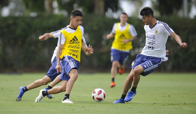Las fotos de la pr&aacute;ctica de la Selecci&oacute;n