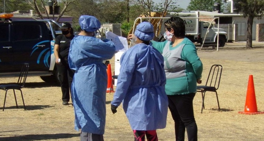 Amplio despliegue en un nuevo operativo de detecci&oacute;n de personas sintom&aacute;ticas de Covid-19  