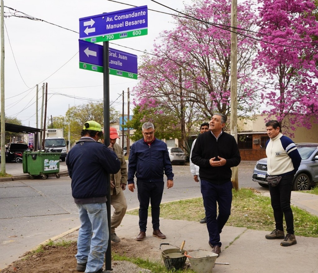 Nediani impulsa mejoras en seguridad vial y equipamiento urbano en La Banda