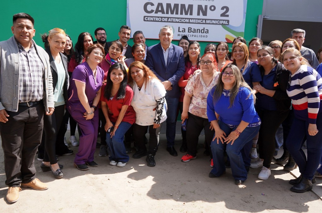 Nediani participó de la inauguración de la refacción del CAMM N°2 del B° San Fernando 