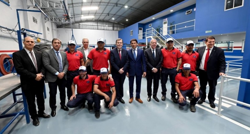 Santiago suma más desarrollo industrial con la inauguración de una nueva planta de J.F. Neumáticos