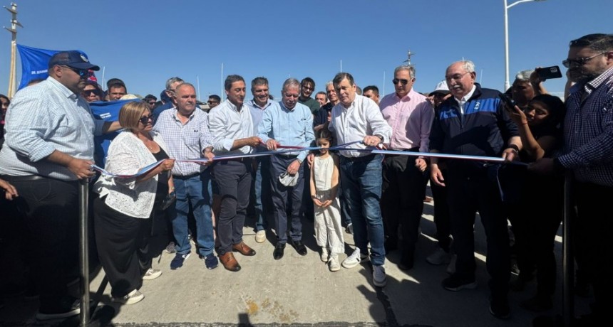 Zamora inauguró la nueva costanera Juan Francisco Borges en el margen izquierdo del Río Dulce