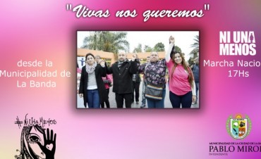 La Municipalidad de La Banda convoca a una marcha en contra de los femicidios