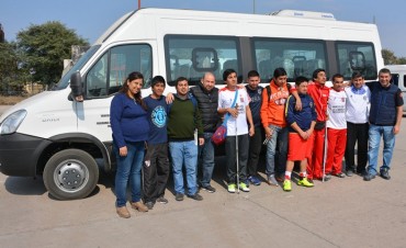  Destacan el aporte social que efect&uacute;a la nueva unidad de traslado de personas con discapacidad