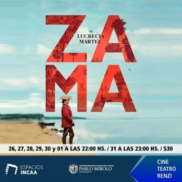La pel&iacute;cula argentina &ldquo;Zama&rdquo; renueva la cartelera del Renzi