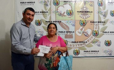 El municipio entreg&oacute; materiales de construcci&oacute;n a familias de escasos recursos