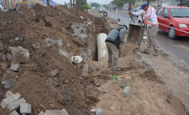 El buen funcionamiento del sistema de desag&uuml;es evit&oacute; anegamientos pese a la lluvia torrencial