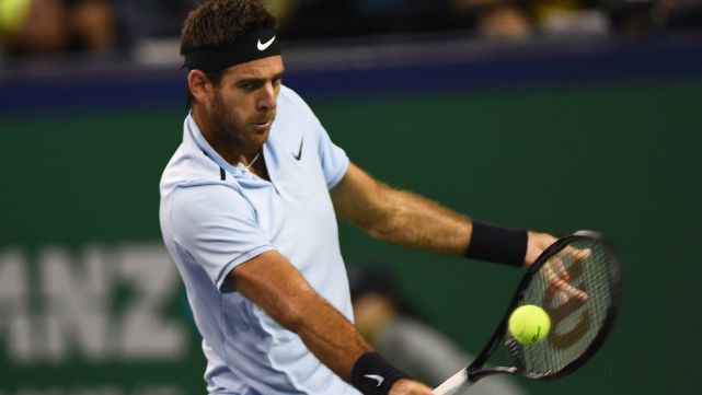 Del Potro arranc&oacute; a paso firme en Basilea