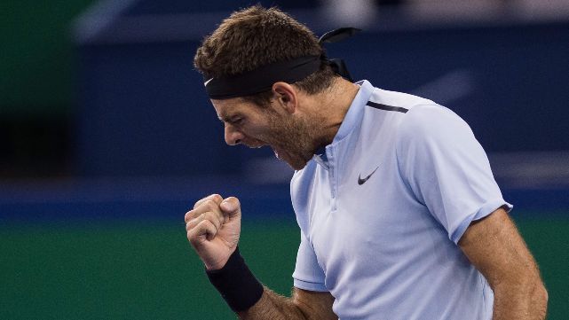 Delpo se meti&oacute; entre los 8 mejores en Shanghai