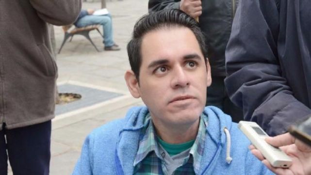 Gustavo, un militante de los derechos del discapacitado