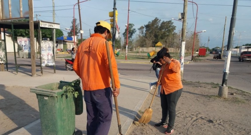 La comuna sigue trabajando por una ciudad m&aacute;s limpia