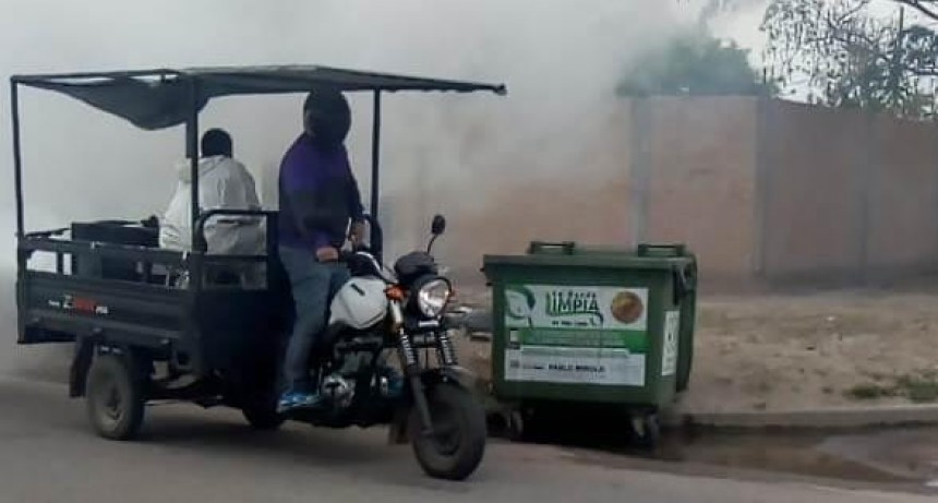 La comuna intensifica los operativos de fumigaci&oacute;n en la ciudad