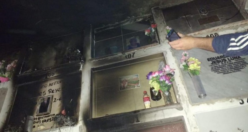 Autoridades del cementerio piden que se tomen recaudos para evitar incendios 