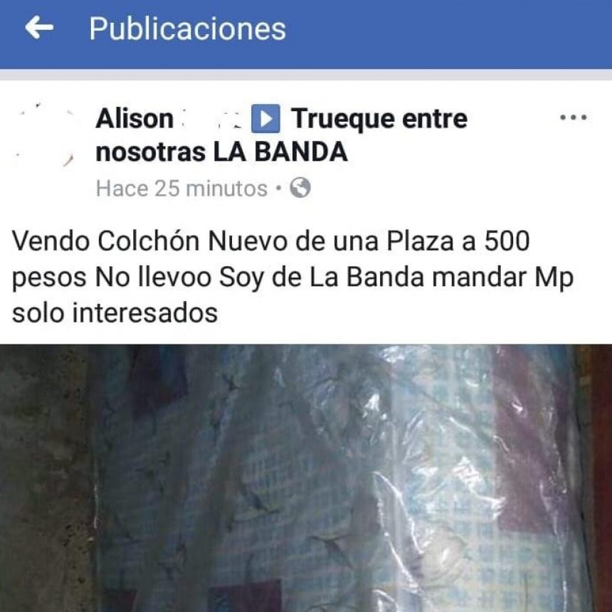 El municipio repudia la venta de las donaciones entregadas a los afectados por las lluvias 