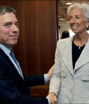 Dujovne se re&uacute;ne con Lagarde