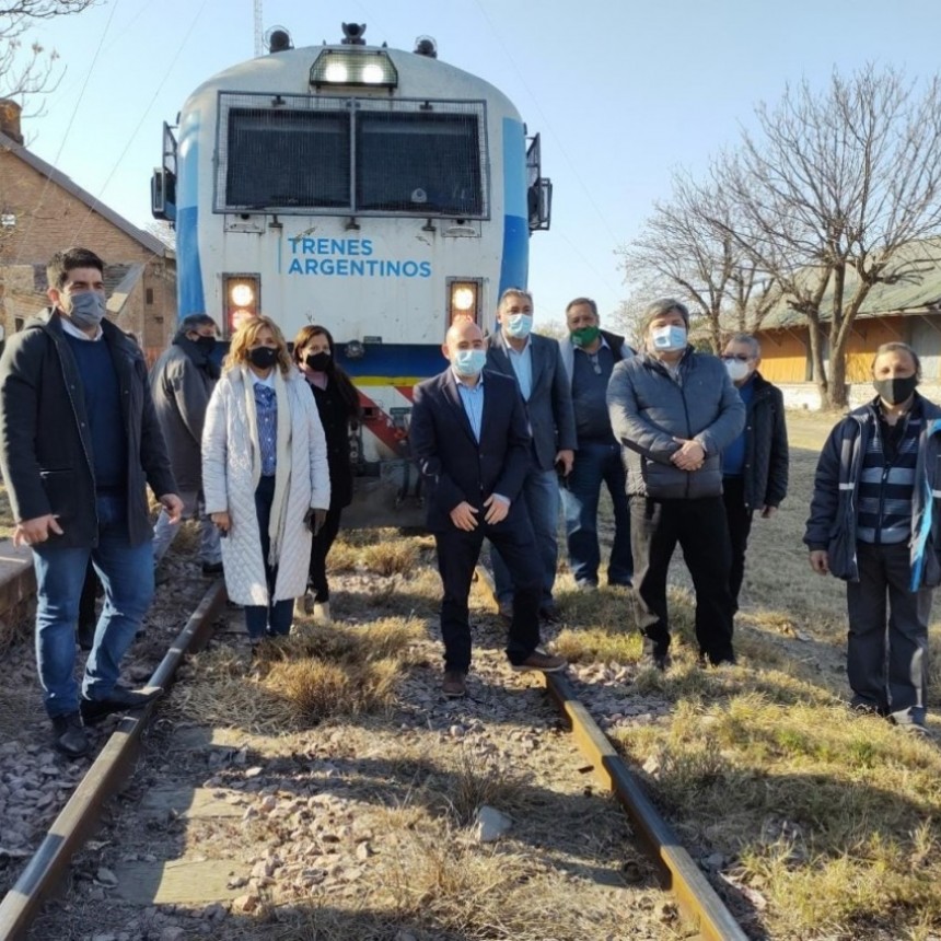 MIROLO JUNTO A AUTORIDADES NACIONALES PRESENTARON A LA REACTIVACI&Oacute;N DEL RAMAL FERROVIARIO LA BANDA-FERN&Aacute;NDEZ